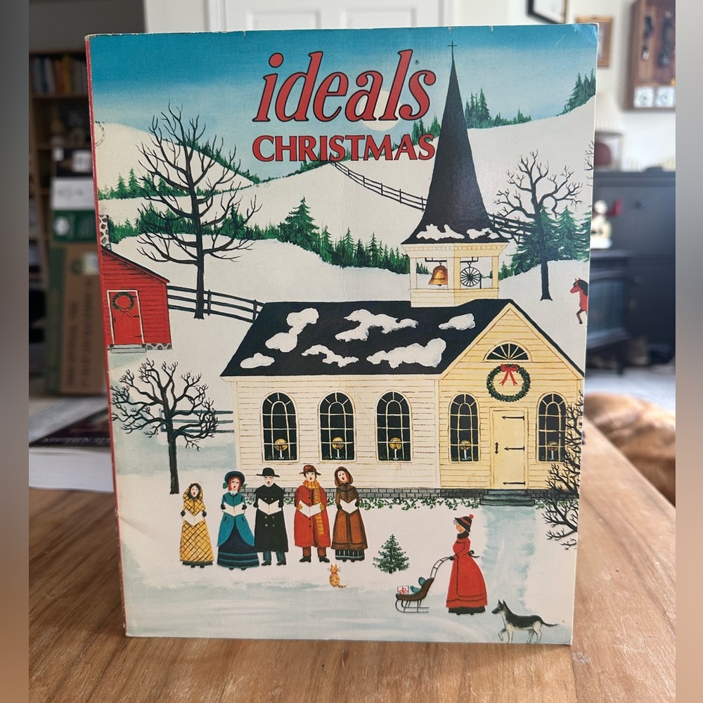 Vintage Ideals Christmas Book magazine